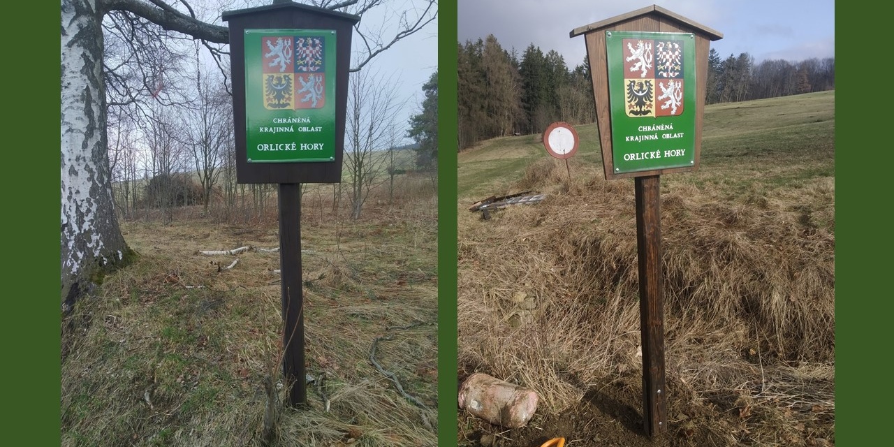 značení tabule hranice CHKO_foto Kalous