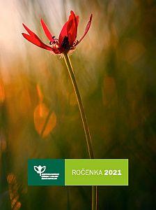 Titulní strana Ročenky AOPK ČR 2021.